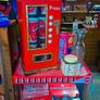 Vintage Cold drinks press wooden cabinet Image 4