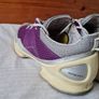 Ecco biom fjhel train Size 4 eu 37 purple/yellow in excellent condition Image 8