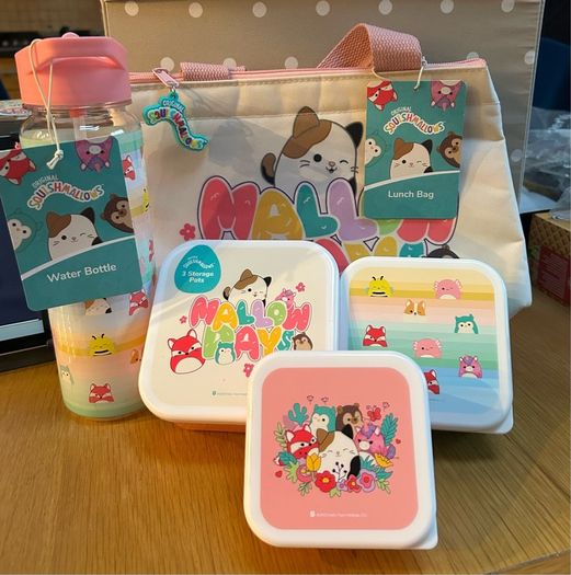 Squishmallows lunch set