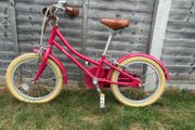 Red Gingersnap 16" Bobbin bicycle