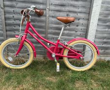 Red Gingersnap 16" Bobbin bicycle