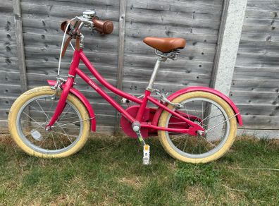 Red Gingersnap 16" Bobbin bicycle