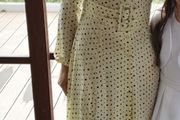 asos belted polka dot dress uk6