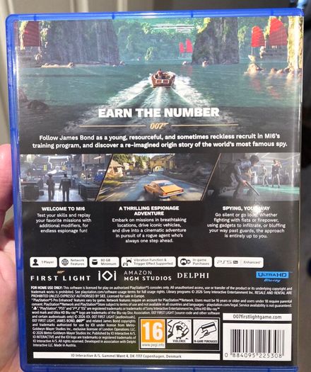 James Bond First light ps5 playstation 5 game