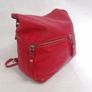 Beautiful Red Leather Backpack Image 2
