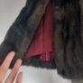 Faux Fur Cape Image 2