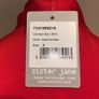 Sister Jane Red Shirt With Bow, Size S- UK 8, New Image 5