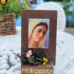 Our Lady of Medjugorje Wooden Icon