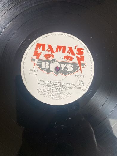 Mamas Boys vinyl
