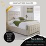 King Bed Frame and Mattress Image 5