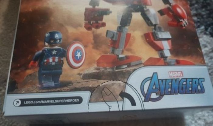 New Lego Captain America 76168