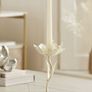 Silver Flower Candlestick Image 3