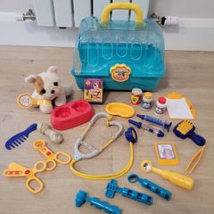 My Pet Playset Vet Centre Plush Pet Puppy and Accessories