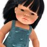 Miniland 38cm Baby Doll with Knitted Romper Image 4