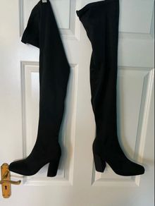 Missguided over the knee stretch boots