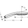 hansgrohe Raindance Select S 150 water saving Shower head Image 2