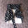 Prettylittlething size 14 Black and White polka dot size 10 sleeveless Image 3