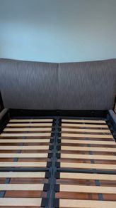 king size sleigh bed ( mattress not included)