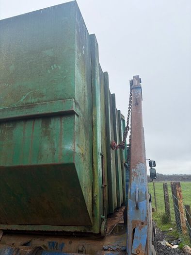 Skips Forsale 4 yard  12 yard and compactor