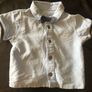 Timberland Shirt Bow Tie & vest 3-6 months Image 6