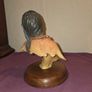 1994 Stephen Herrero (Signed) Medicine Woman Folk Art on wooden base Image 3