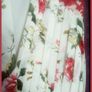 Jasmine of London High Low Pin Pleat V back Lined Chiffon Floral Dress. Image 4