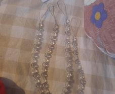 Crystal effect tiebacks from Harry corry