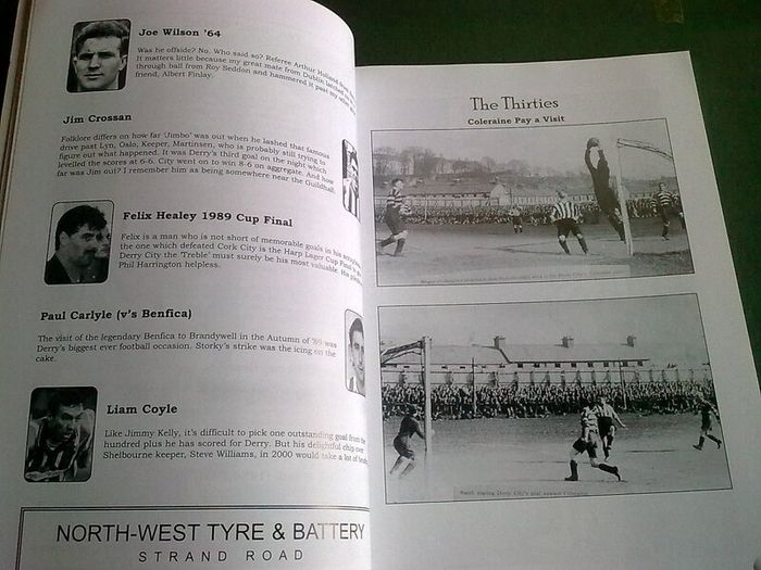 Eddie Mahon's Derry City Ireland Irish Sport