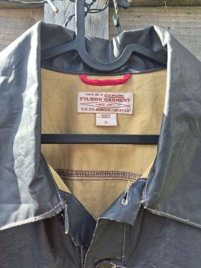 Filson Cruiser waxed jacket