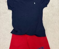 Ralph Lauren shorts TShirt and jumper