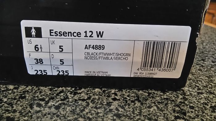 Adidas Essence 12 Indoor Court Shoes (Brand New).
