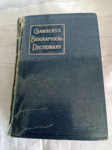 Chambers Biographical Dictionary