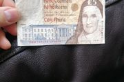 1998 Ireland Five Pound Banknote