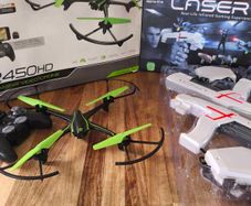Sky viper drone and laser tag game
