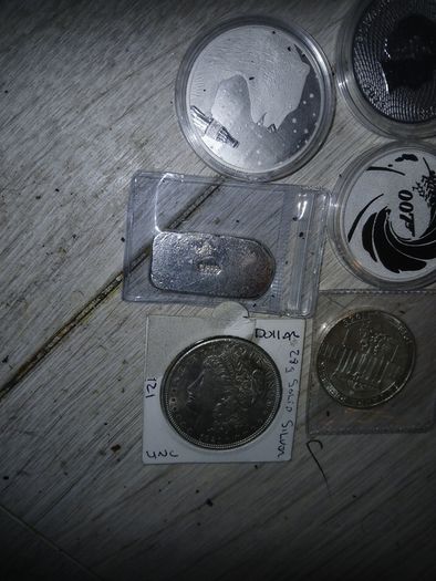 silver coins