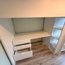 Ikea Bunk Bed with Desk and Storage Image 3