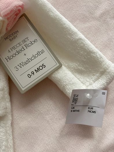 Brand New Baby Bunny Bathrobe