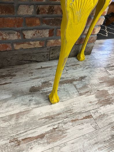 vintage hall table