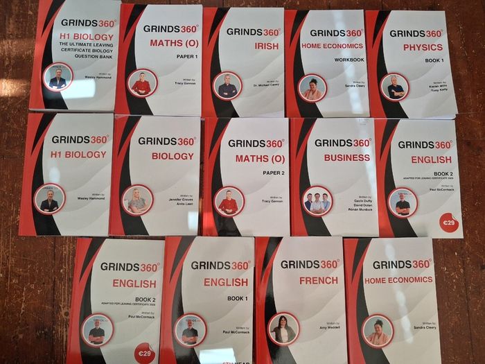 Grinds 360 Leaving Certificate books - price for all