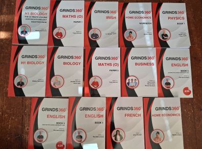Grinds 360 Leaving Certificate books - price for all