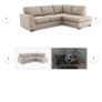 Left Hand Facing Arm Deluxe Corner Sofa + Bed Image 7