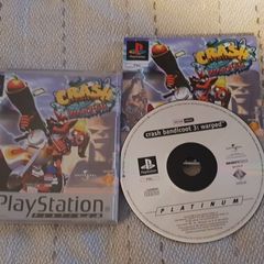 Crash Bandicoot 3 Warped Platinum Version Top PS1 Game