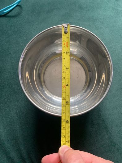 United States Navy pewter bowl