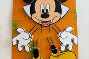 Disney's Mickey Halloween Pumpkin Push-ins Decoration Kit 5 piece set