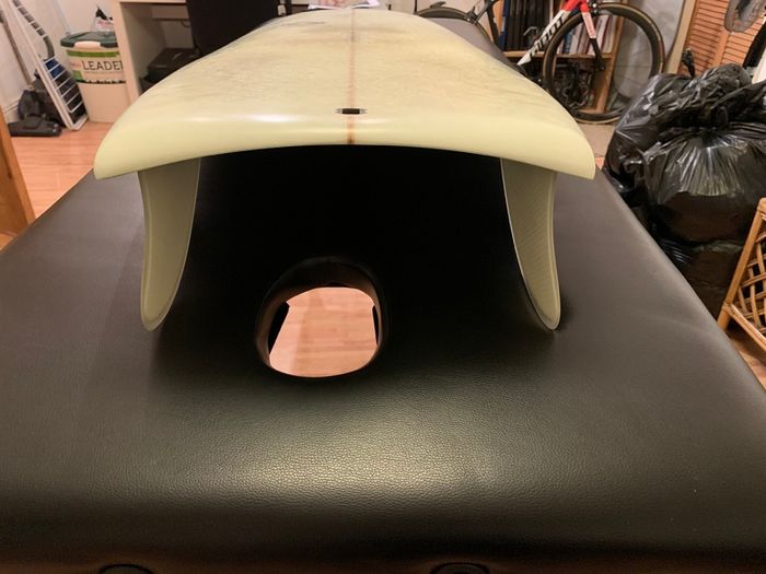 Surfboard - twin fin mini simmons