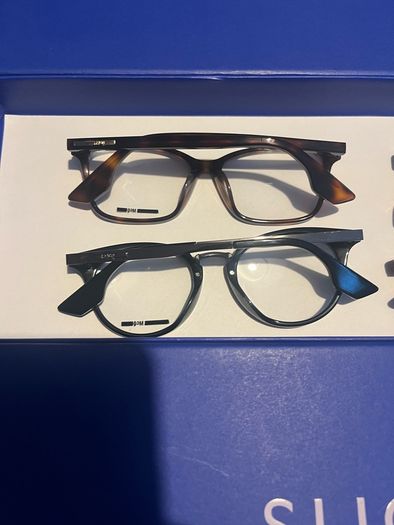 Alexander Mc Queen genuine Reading frame Glasses