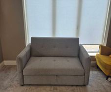 Grey 2 Seater Sofa Bed - Excellent Condition