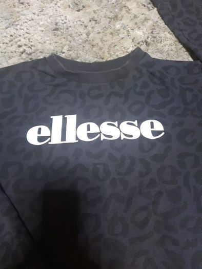 ellesse leopard print sweater