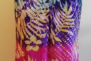 FREEPOST Ladies Splash Colour Floral Top By Spense Size M Lined