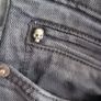 The Kooples MENS faded black ripped fitted jeans Sz W 30 L31 - Rrp 168 Image 9